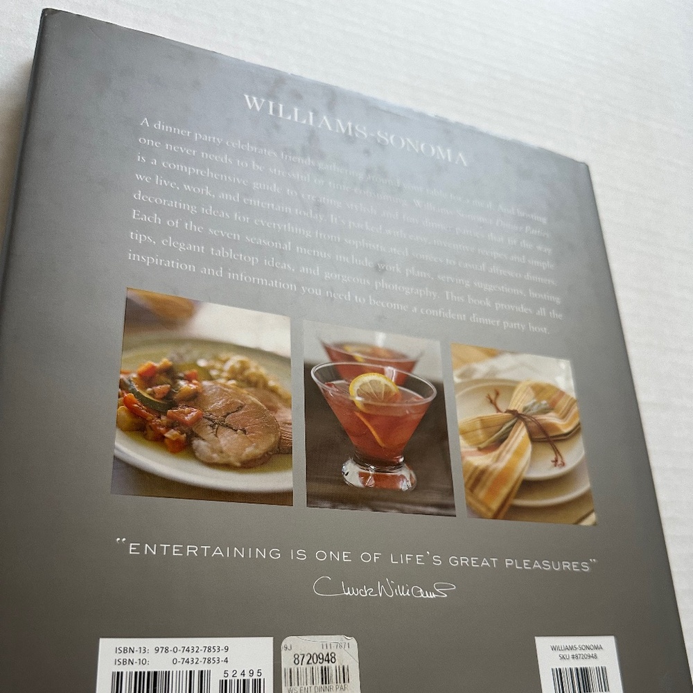 Williams-Sonoma Dinner Parties Book - Picture 3 of 6